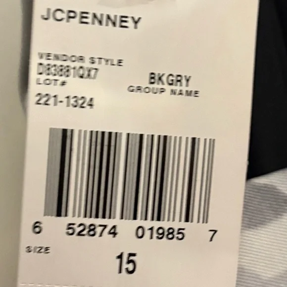 Black and Gray Floral Dress - Picture 3 of 9